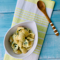 Cod Fish Spinach Pasta