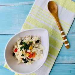Chickpea Kale Rice